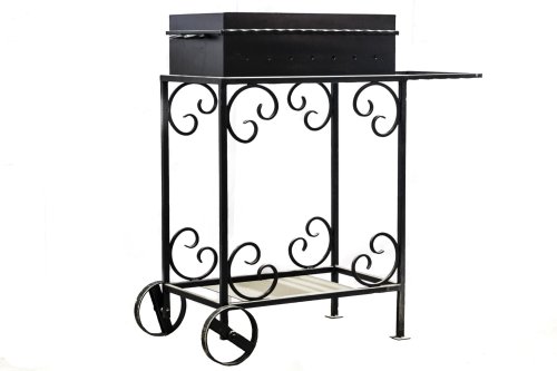 детальное фото мангал м-07, 102*95*40см, антрацит. дачный эксперт в интернет-магазине Дачный Эксперт